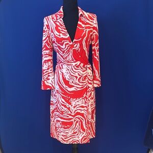 Diane Von Furstenberg Vintage Signature Wrap Dress